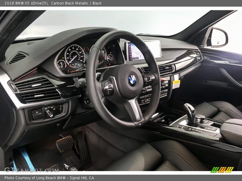 Carbon Black Metallic / Black 2018 BMW X5 sDrive35i