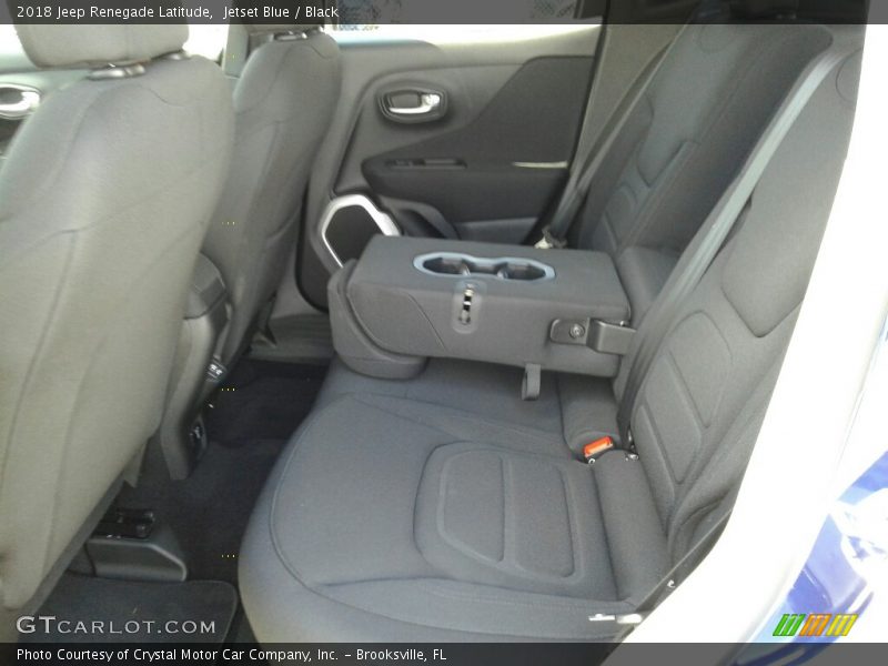 Jetset Blue / Black 2018 Jeep Renegade Latitude