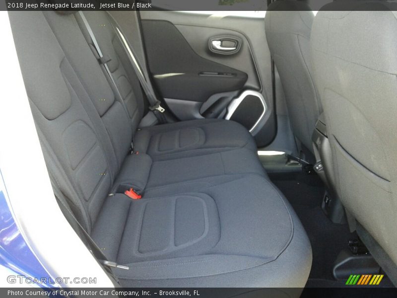 Jetset Blue / Black 2018 Jeep Renegade Latitude