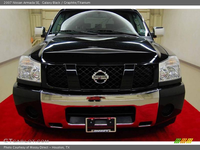 Galaxy Black / Graphite/Titanium 2007 Nissan Armada SE