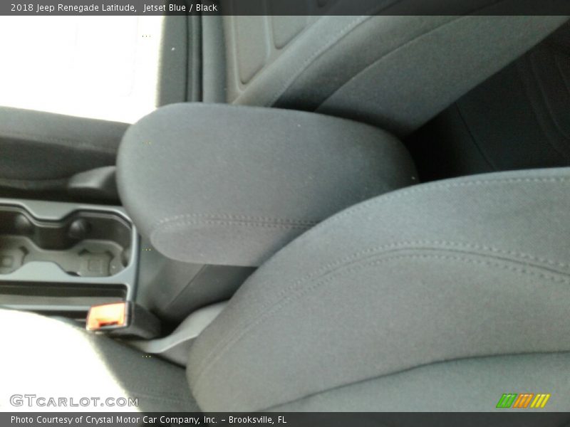 Jetset Blue / Black 2018 Jeep Renegade Latitude