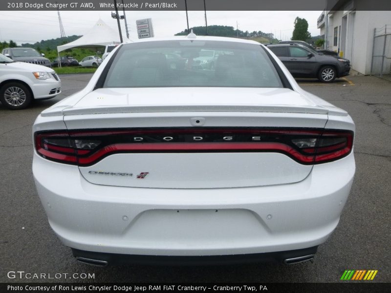 White Knuckle / Pearl/Black 2018 Dodge Charger GT AWD