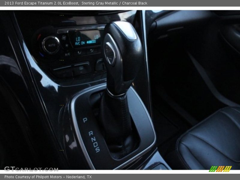 Sterling Gray Metallic / Charcoal Black 2013 Ford Escape Titanium 2.0L EcoBoost
