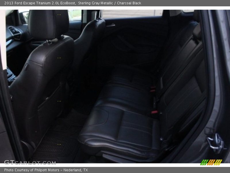 Sterling Gray Metallic / Charcoal Black 2013 Ford Escape Titanium 2.0L EcoBoost