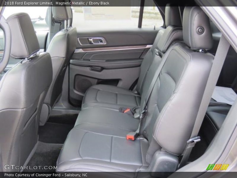 Magnetic Metallic / Ebony Black 2018 Ford Explorer Limited
