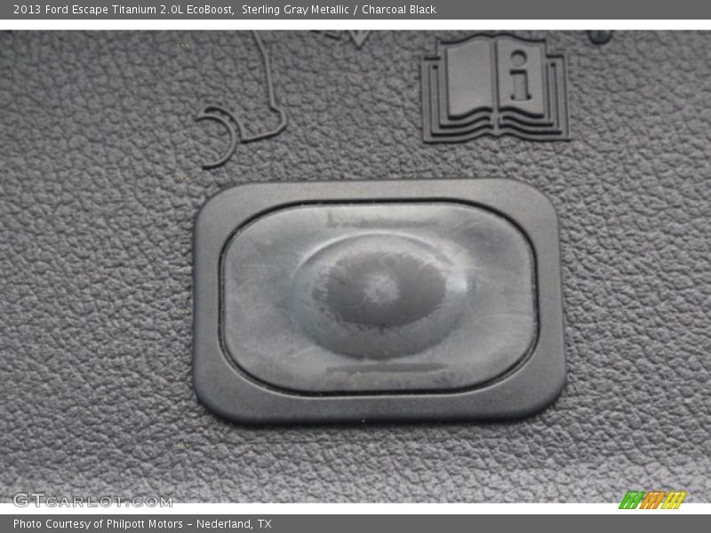 Sterling Gray Metallic / Charcoal Black 2013 Ford Escape Titanium 2.0L EcoBoost