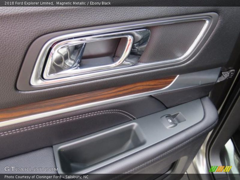 Magnetic Metallic / Ebony Black 2018 Ford Explorer Limited