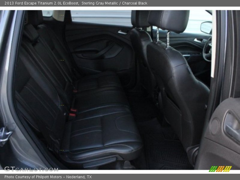 Sterling Gray Metallic / Charcoal Black 2013 Ford Escape Titanium 2.0L EcoBoost