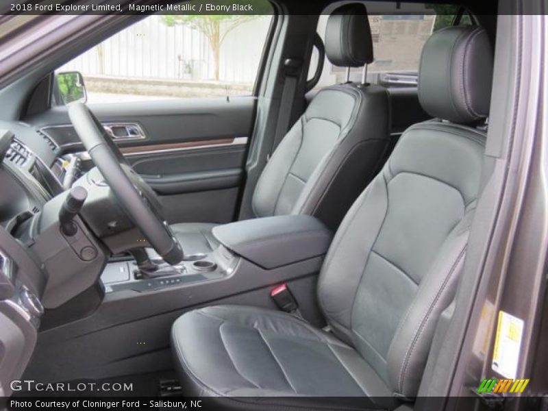 Magnetic Metallic / Ebony Black 2018 Ford Explorer Limited