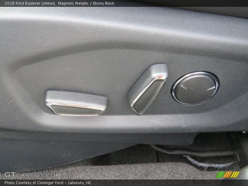 Magnetic Metallic / Ebony Black 2018 Ford Explorer Limited