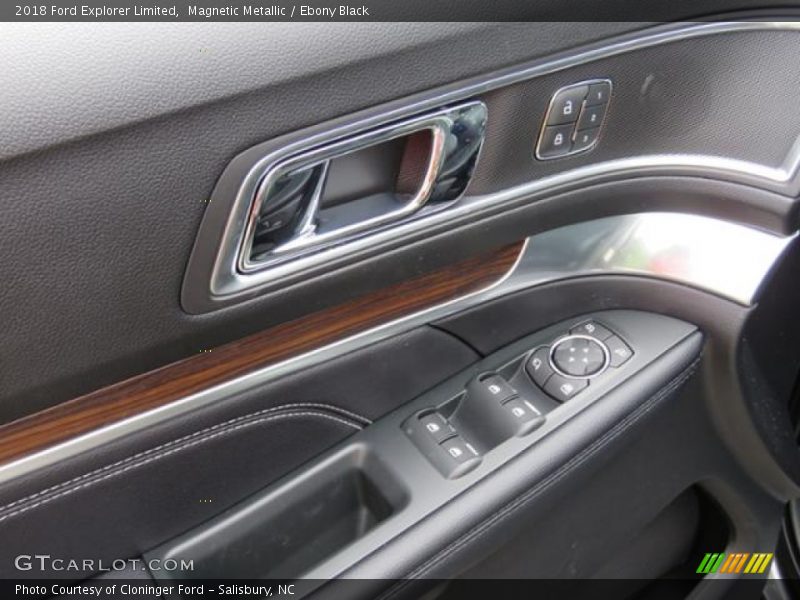 Magnetic Metallic / Ebony Black 2018 Ford Explorer Limited