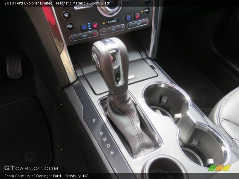 Magnetic Metallic / Ebony Black 2018 Ford Explorer Limited