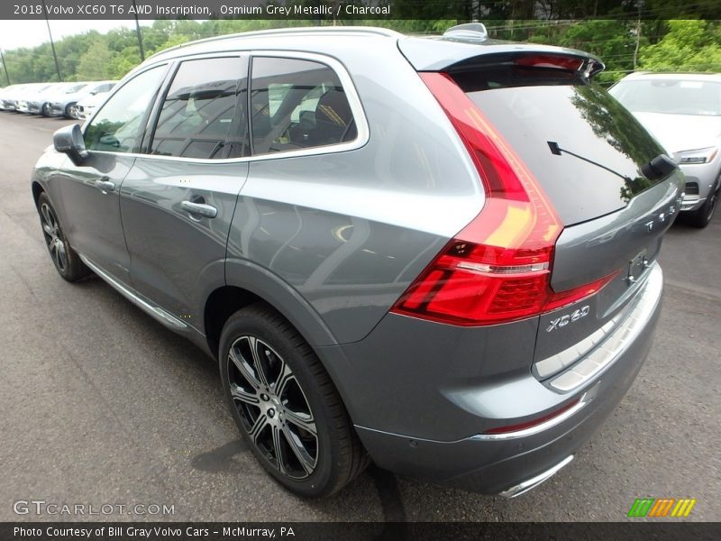 Osmium Grey Metallic / Charcoal 2018 Volvo XC60 T6 AWD Inscription