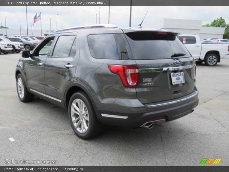 Magnetic Metallic / Ebony Black 2018 Ford Explorer Limited