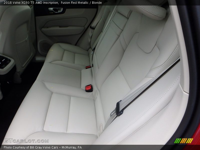 Rear Seat of 2018 XC60 T5 AWD Inscription