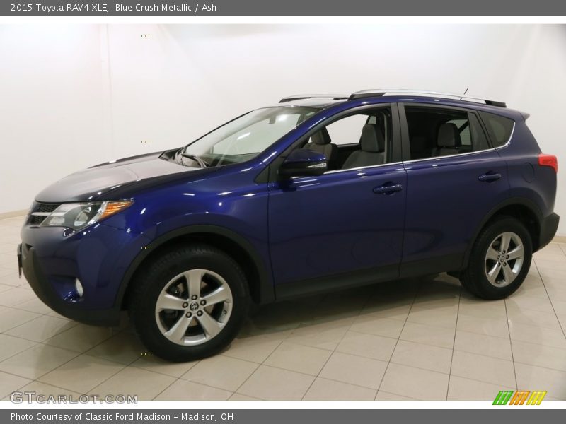 Blue Crush Metallic / Ash 2015 Toyota RAV4 XLE