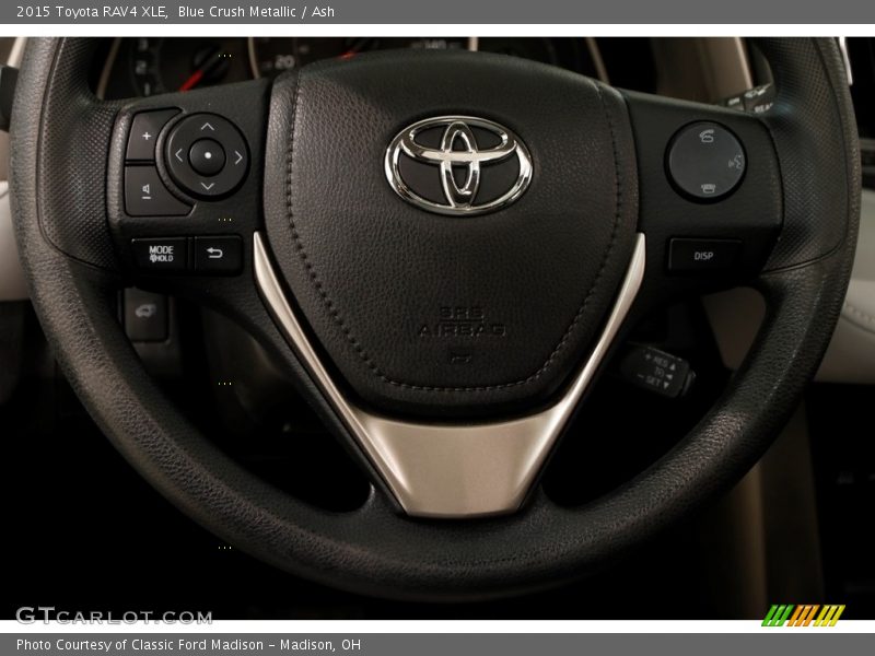 Blue Crush Metallic / Ash 2015 Toyota RAV4 XLE