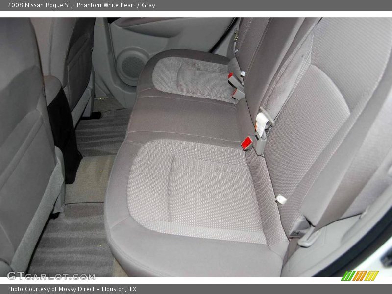 Phantom White Pearl / Gray 2008 Nissan Rogue SL