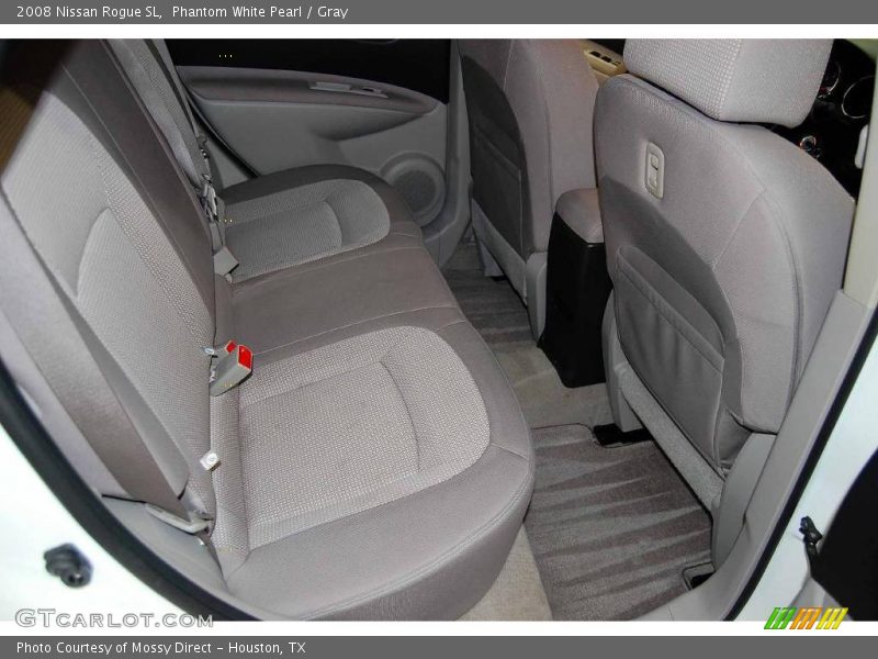 Phantom White Pearl / Gray 2008 Nissan Rogue SL