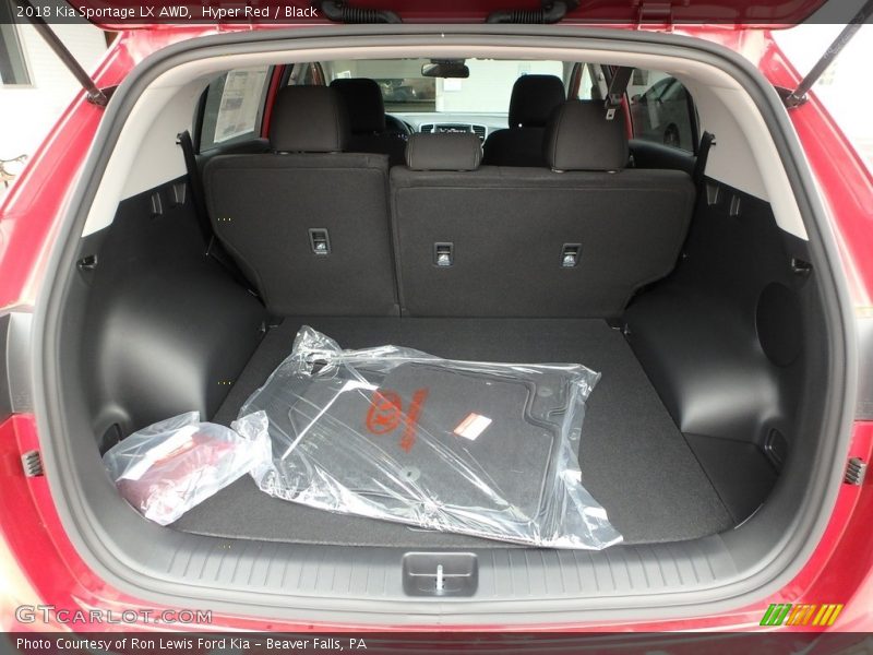 Hyper Red / Black 2018 Kia Sportage LX AWD