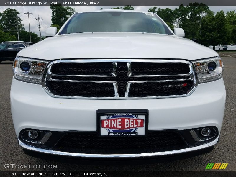 White Knuckle / Black 2018 Dodge Durango SXT AWD