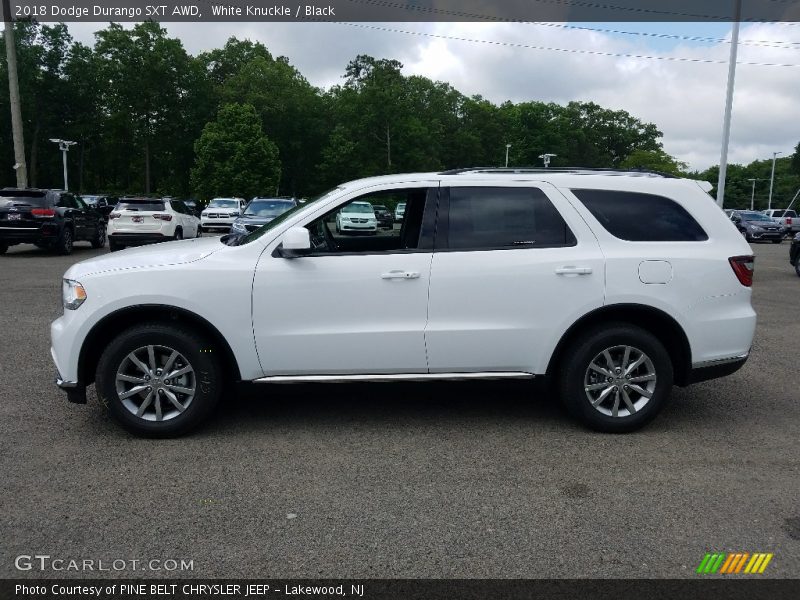 White Knuckle / Black 2018 Dodge Durango SXT AWD