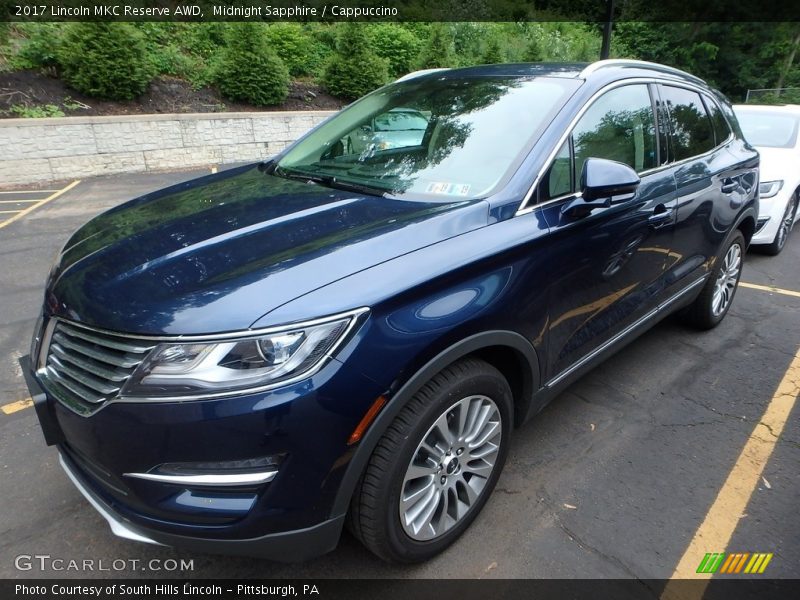Midnight Sapphire / Cappuccino 2017 Lincoln MKC Reserve AWD
