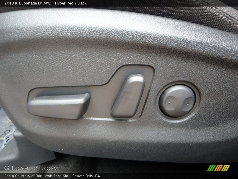 Hyper Red / Black 2018 Kia Sportage LX AWD