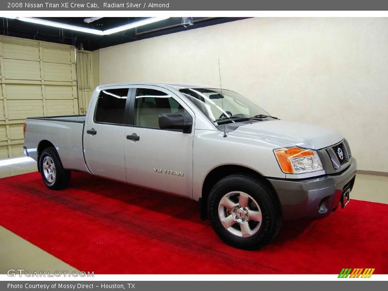 Radiant Silver / Almond 2008 Nissan Titan XE Crew Cab
