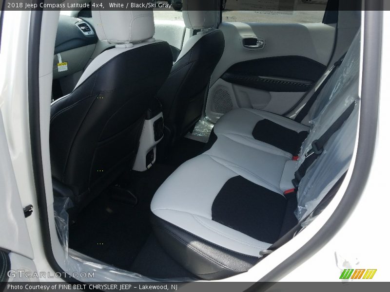 White / Black/Ski Gray 2018 Jeep Compass Latitude 4x4