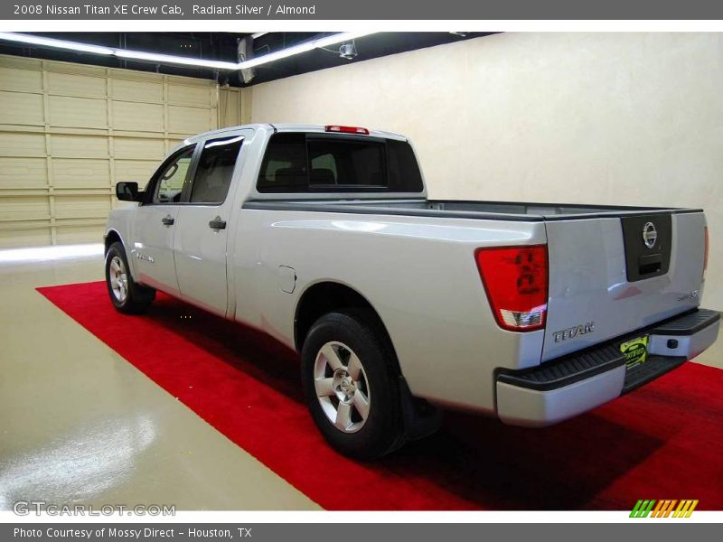 Radiant Silver / Almond 2008 Nissan Titan XE Crew Cab