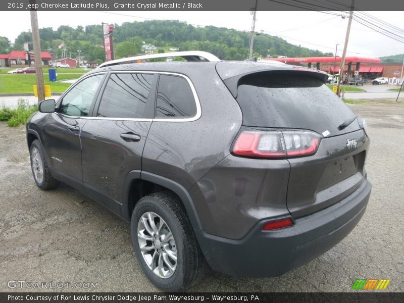 Granite Crystal Metallic / Black 2019 Jeep Cherokee Latitude Plus