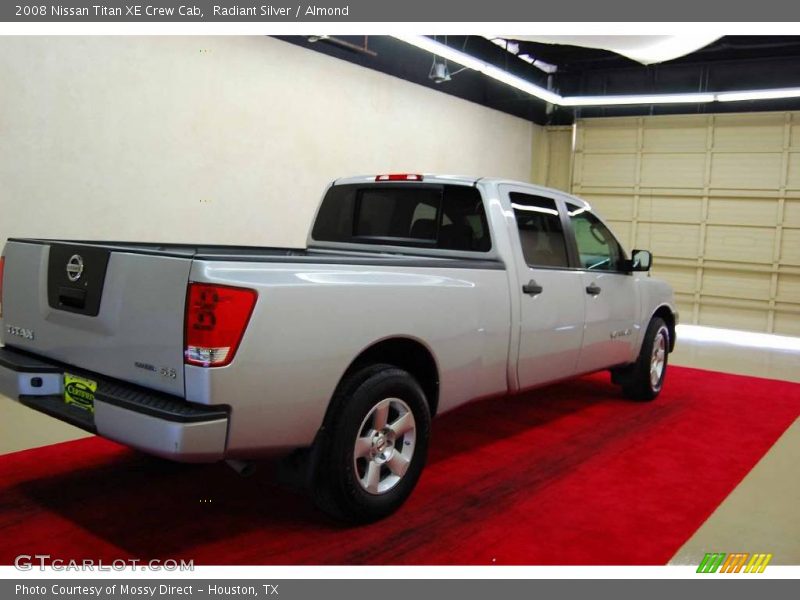 Radiant Silver / Almond 2008 Nissan Titan XE Crew Cab