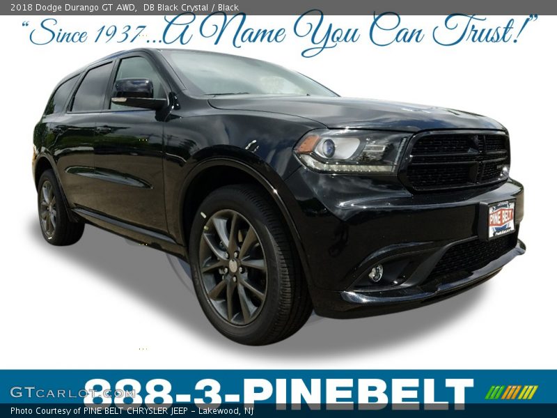 DB Black Crystal / Black 2018 Dodge Durango GT AWD