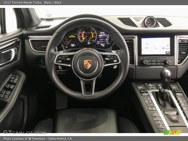 Dashboard of 2017 Macan Turbo