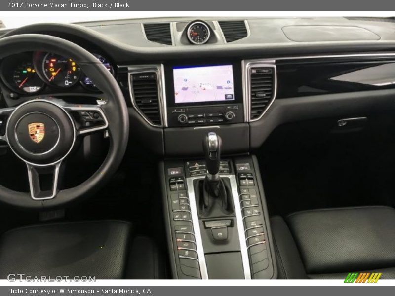 Black / Black 2017 Porsche Macan Turbo