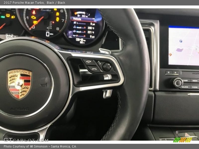 Black / Black 2017 Porsche Macan Turbo