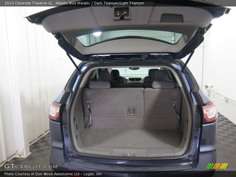 Atlantis Blue Metallic / Dark Titanium/Light Titanium 2014 Chevrolet Traverse LS