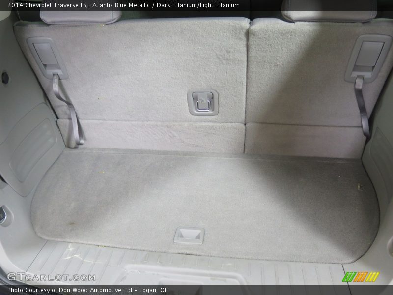 Atlantis Blue Metallic / Dark Titanium/Light Titanium 2014 Chevrolet Traverse LS