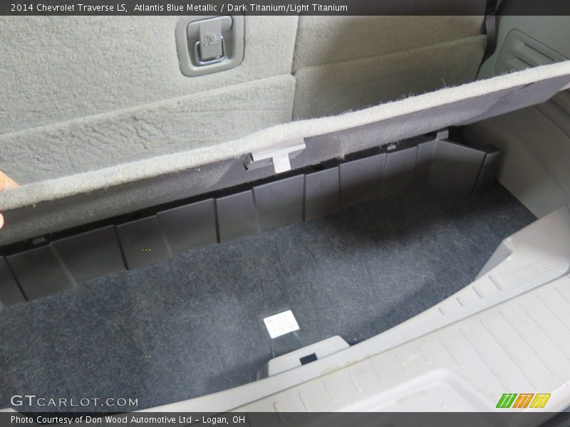 Atlantis Blue Metallic / Dark Titanium/Light Titanium 2014 Chevrolet Traverse LS