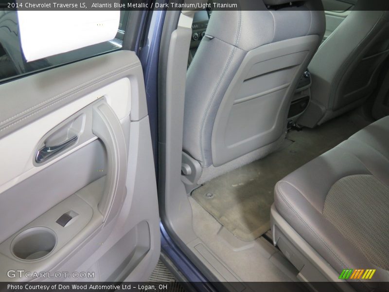 Atlantis Blue Metallic / Dark Titanium/Light Titanium 2014 Chevrolet Traverse LS