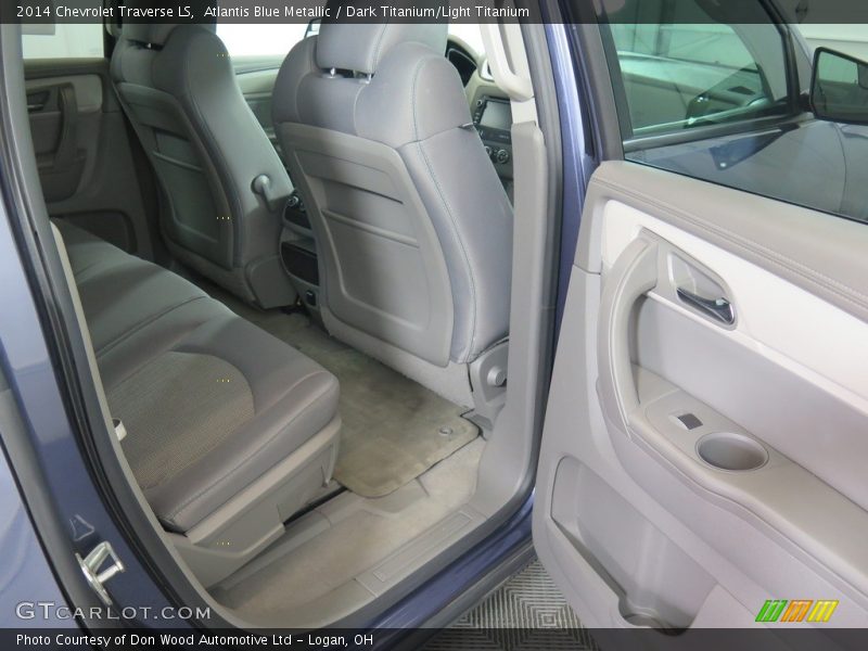Atlantis Blue Metallic / Dark Titanium/Light Titanium 2014 Chevrolet Traverse LS