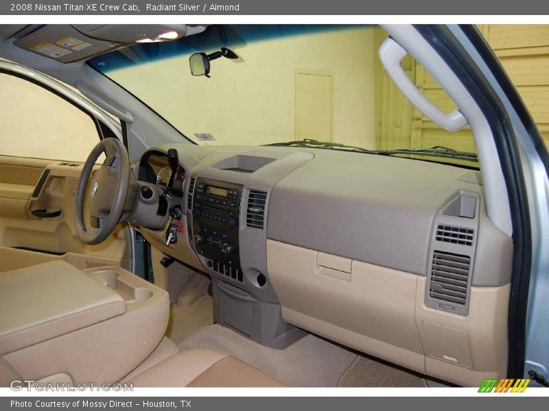 Radiant Silver / Almond 2008 Nissan Titan XE Crew Cab