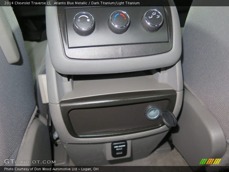 Atlantis Blue Metallic / Dark Titanium/Light Titanium 2014 Chevrolet Traverse LS