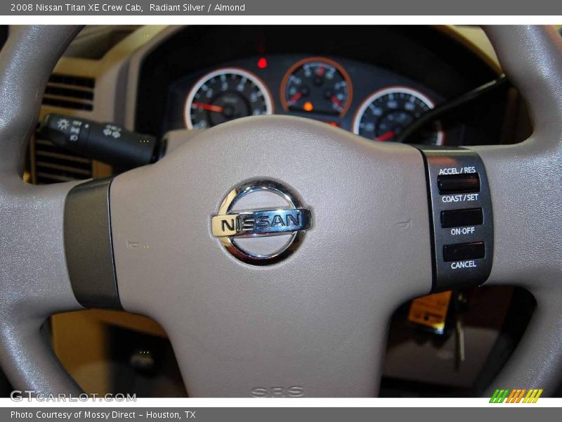 Radiant Silver / Almond 2008 Nissan Titan XE Crew Cab