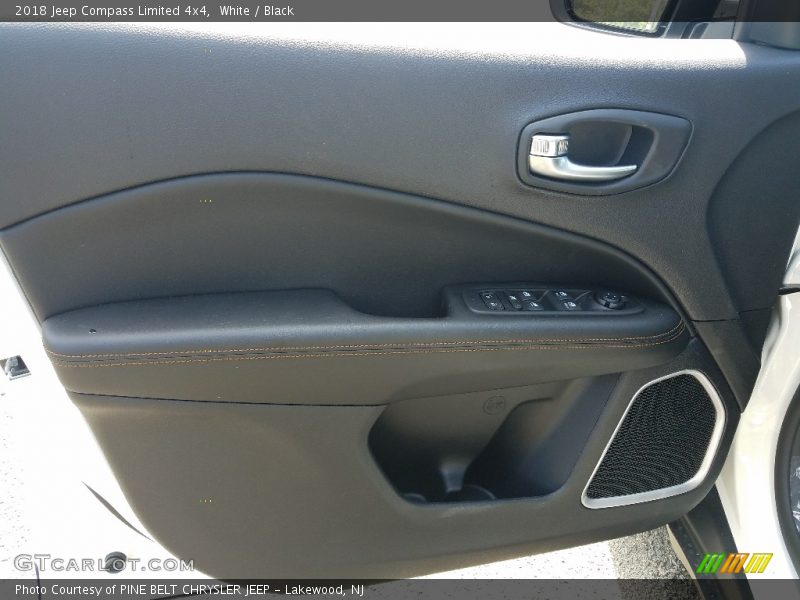 White / Black 2018 Jeep Compass Limited 4x4