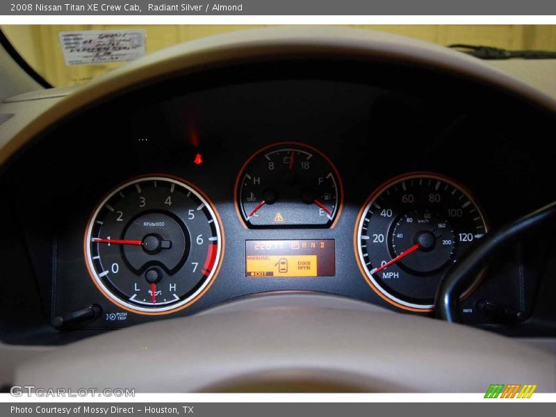 Radiant Silver / Almond 2008 Nissan Titan XE Crew Cab