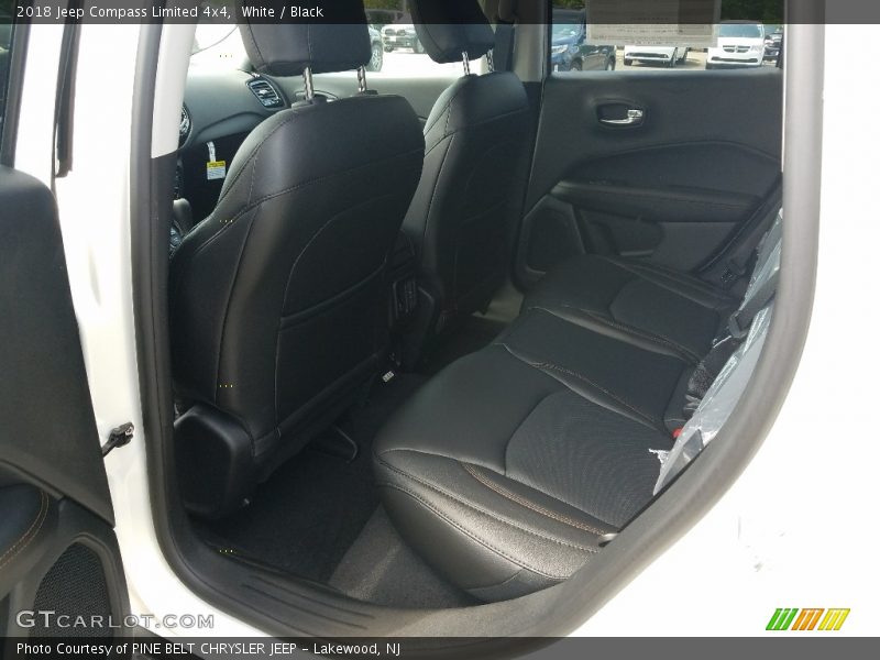 White / Black 2018 Jeep Compass Limited 4x4