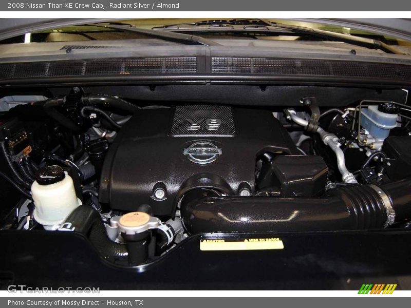 Radiant Silver / Almond 2008 Nissan Titan XE Crew Cab