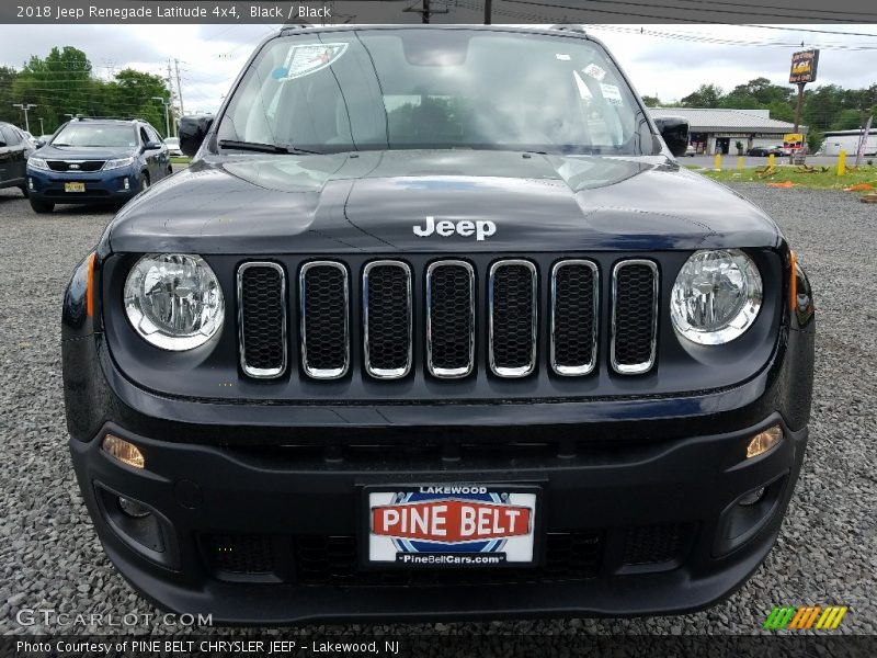 Black / Black 2018 Jeep Renegade Latitude 4x4